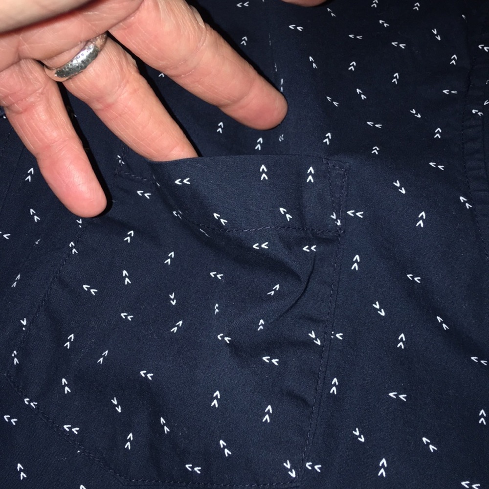 Denim & Flower long sleeve button down.